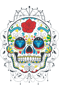 Calaveras moder